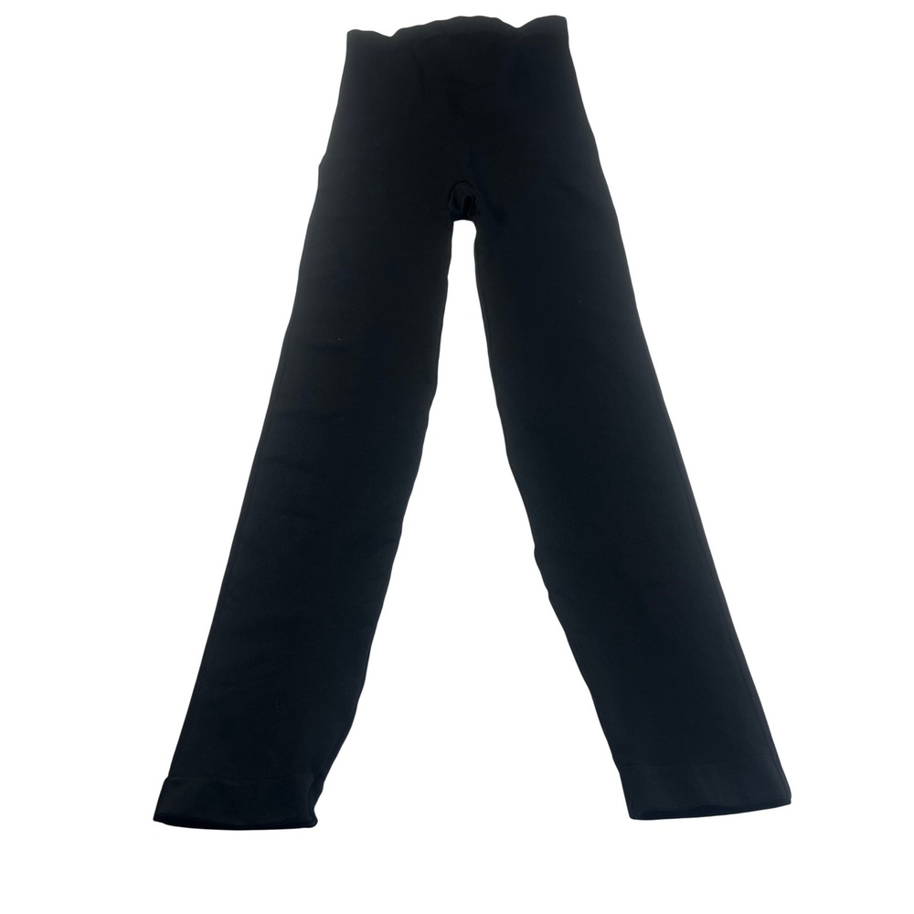 Spanx Mama Look at Me Now Maternity Leggings Black Seamless 20134R Large